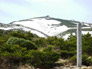 薬師岳から残雪の安達太良山